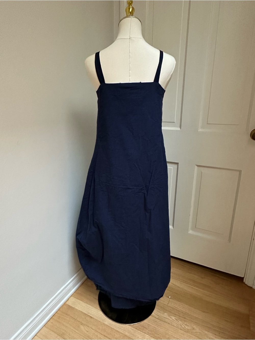 Hannoh Wessel Navy Maxi Dress – Size 38 – Made in Italy